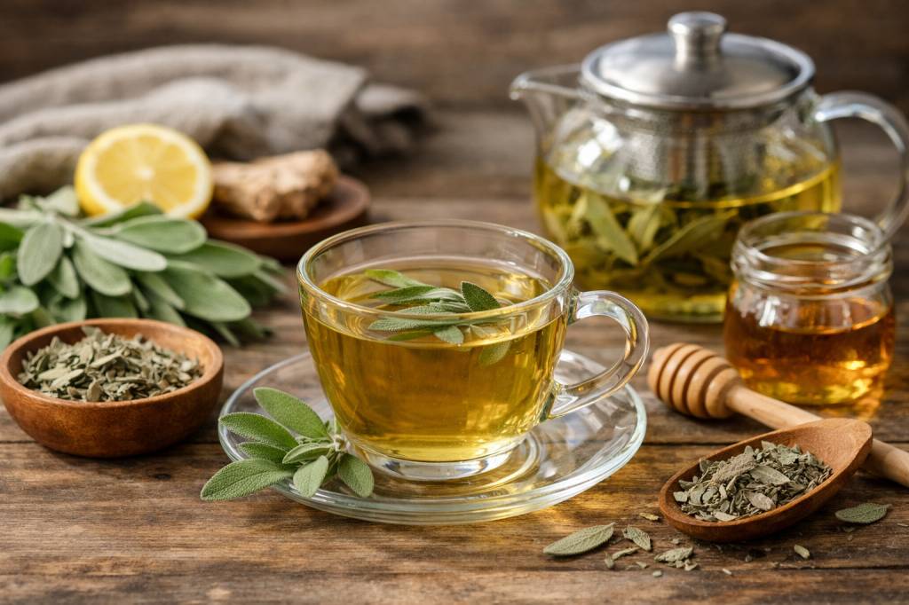 Bienfait de la sauge en tisane : comment la préparer et à quels moments la boire ?
